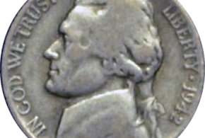 Silver War Nickels 1942 to 1945